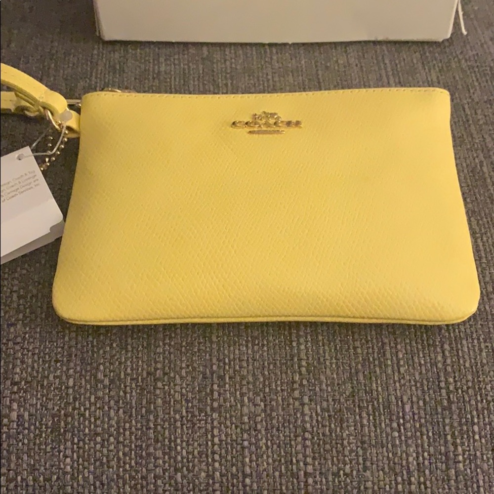 Coach wristlet